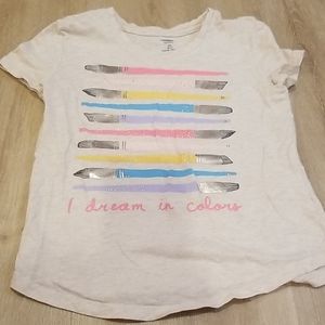 Cat & Jack paintbrush tee